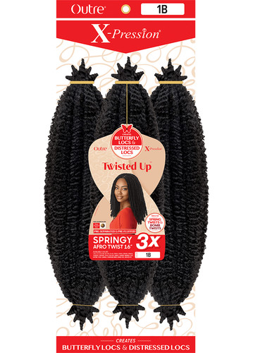 Xpression twisted braid - up,