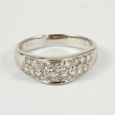 Anello IN 585 Oro Bianco 14