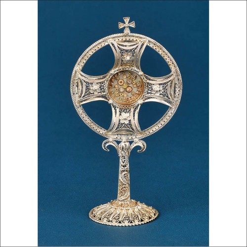 Antico reliquiario argento - reliquiario,