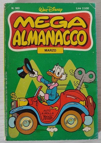 Mega almanacco topolino - almanacco,