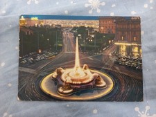 Cartolina ROMA DI NOTTE PIAZZA