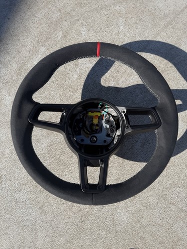 Custom alcantara steering - custom,