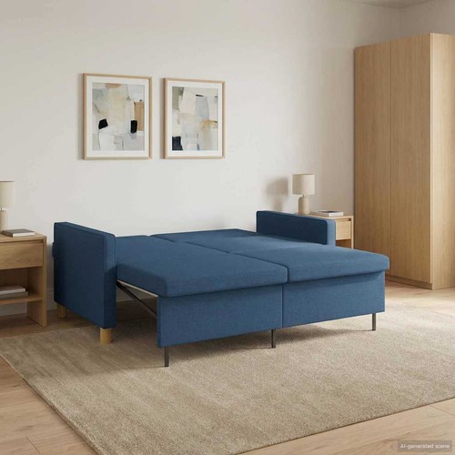 Divano letto estraibile - letto,