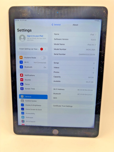 Apple ipad air 64gb - ipad,