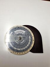 CALCOLATRICE DI NAVIGAZIONE CR - 3 COMPUTER JEPPESEN SANDERSON (ANNO 1955)