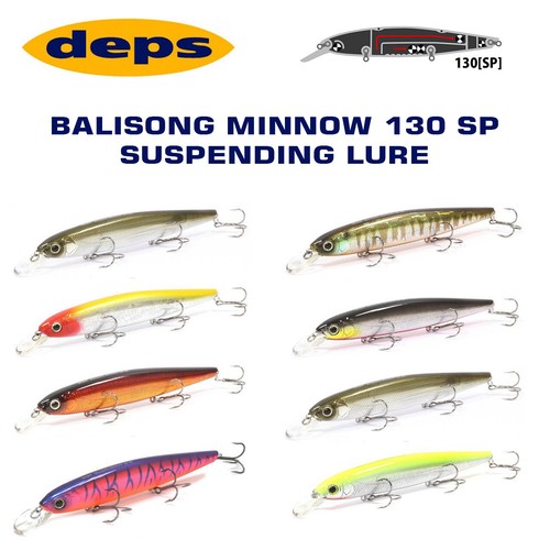 Deps balisong minnow 130sp - balisong,