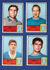 4 Figurine Calciatori Mira Il Pallone  1965/66 Lazio Cei Bartù Zanetti Carosi