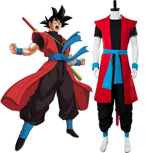 Costume cosplay xeno goku time - goku,