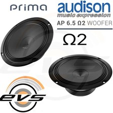 Audison Prima AP 6.5 Ω2 Coppia Casse Woofer Casse Auto 210W 2 Ohm 16,5cm 165mm