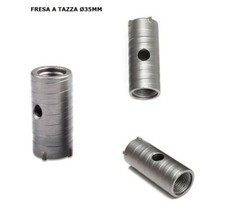 FRESA A TAZZA 35MM CAROTATRICE