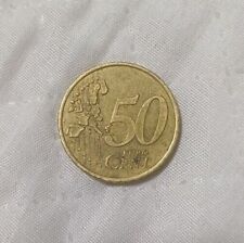 Moneta Rara 2002 AENTA 50cent
