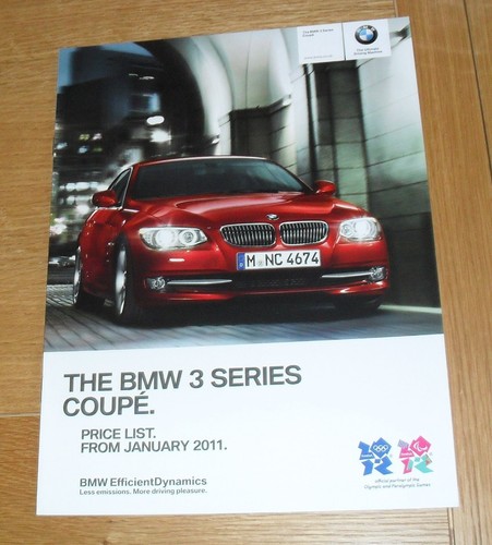 Listino prezzi bmw - bmw, serie