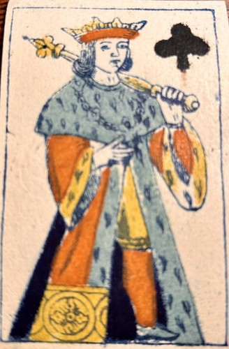 Antique playing cards - playing,