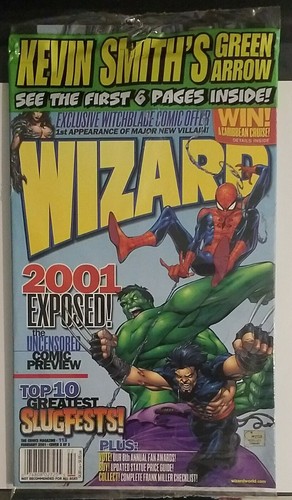 Wizard magazine 113 poster - magazine,