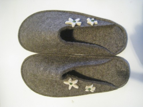 Pantofole lana cotta - lana, 40/41