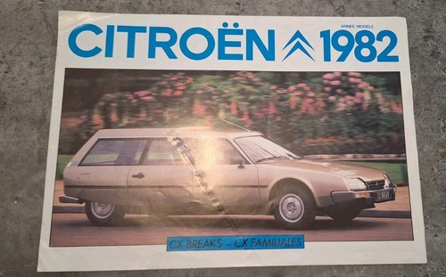 Citroën break 1982 - citroën,
