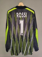 ?1996/97 ROSSI maglia calcio vintage retro Milan Juventus Inter