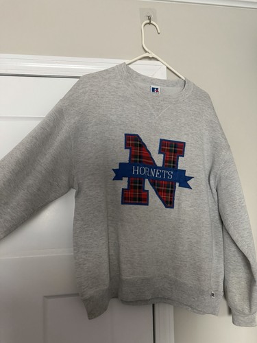 Felpa pullover vintage russell - vintage,