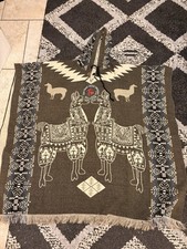 Poncho ecuadoriano in lana di