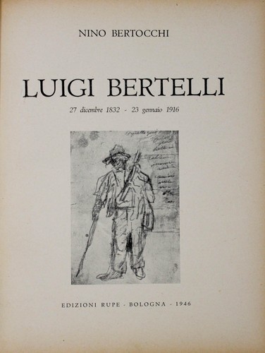Libro bertocchi nino luigi - bertocchi,