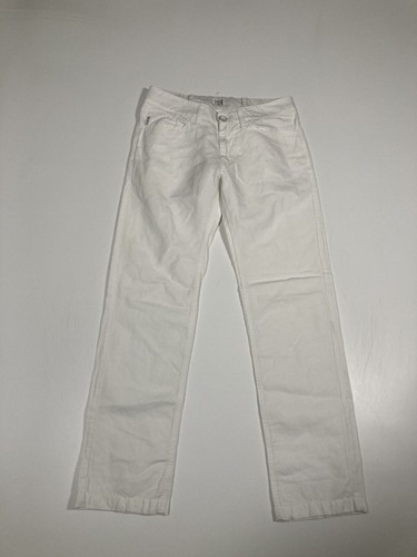 Jeans armani misto lino dritto - armani,