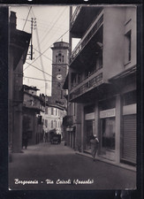 Cartolina Borgosesia Via