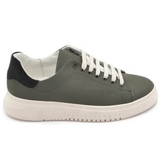 Sneakers uomo bassa vera pelle