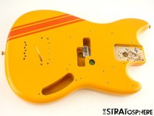 CORPO BASSO Fender Vintera II Competizione anni 70 Mustang, Basso Ontano Arancione