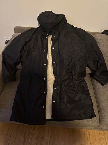 Parka uomo nero zara shearling - parka,