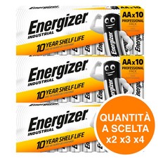 Energizer Industrial Pile Stilo AA Mignon LR6 Batterie 1,5V Pro Non Ricaricabili