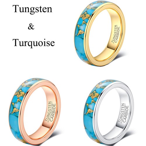 Anello uomo mm tungsteno - 6,