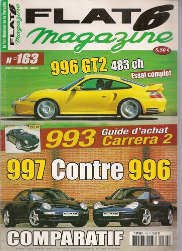 Flat 163 porsche 996 - 996, 997
