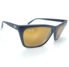 Occhiali da sole Ray-Ban B&L Cats W1513 XXAS nero opaco bronzo specchio vintage Francia