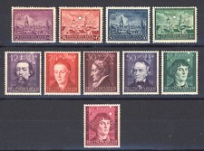 3 Sätze MiNr. 92-95 96-100 104 GG - Lublin, Kulturträger, Kopern.  postfrisch **