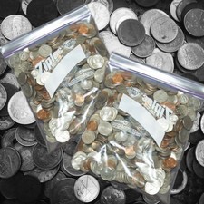 Monete mondiali miste da una