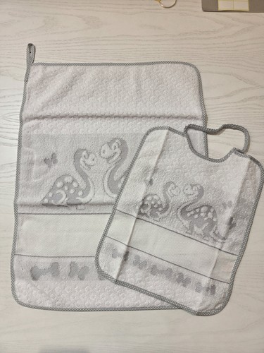 Set asilo asciugamano con - asilo,