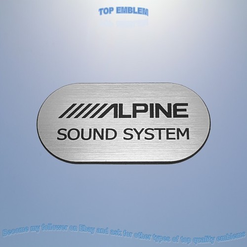 Alpine emblema brusched - alpine, badge