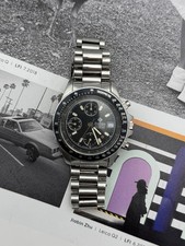 Zodiac Chronograph Red Dot Automatic  Case Steel 40mm Orig Bracialet Zodiac