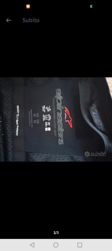 Giacca moto alpinestar - moto,