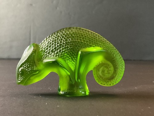 Lalique light green chameleon - green,