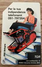 SCHEDA TELEFONICA 202 TGR USATA MAGNETICA