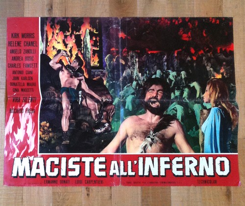 Maciste all inferno manifesto - maciste, all'inferno