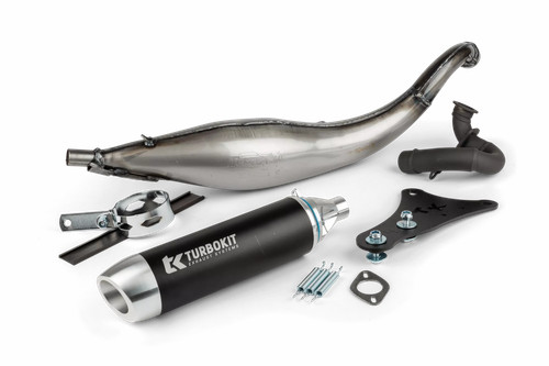 Kit scarico turbo quad atv - kit,