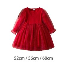 Abito rosso natalizio per