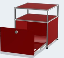 Comodino USM Haller - rosso -
