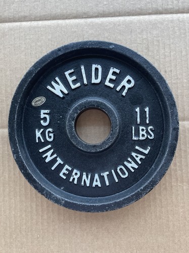 Piastra peso singola weider - piastra,