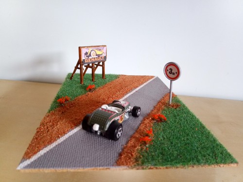 Diorama artigianale stradale - diorama,