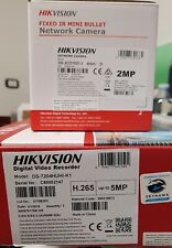HIKVISION DVR 5MP AHD/IP+ Telecamera bullet IP 2 Megapixel IP67 Infrarossi 30mt