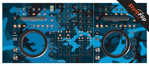 Pioneer ddj skin blu - skin,