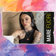 Plaid in pile Mare Fuori Rosa